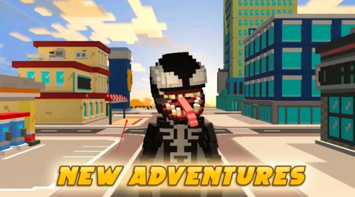 毒液蜘蛛侠像素城市(像素动作冒险游戏) 毒液蜘蛛侠像素城市(像素动作冒险游戏)