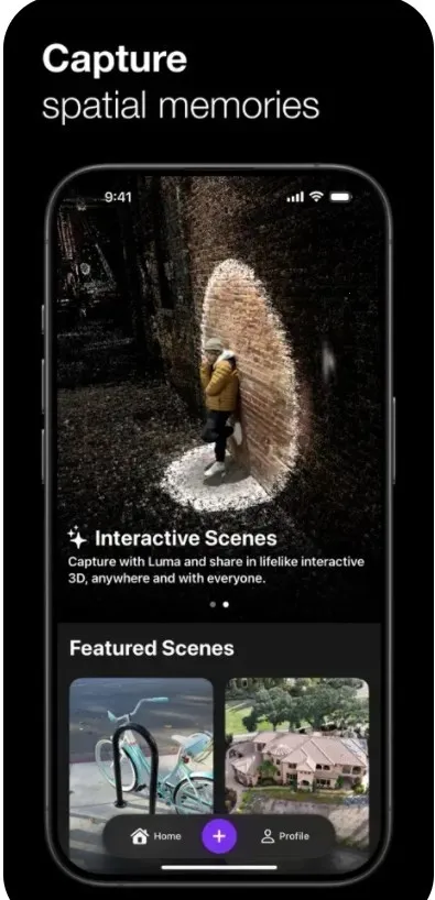 Luma AI(3D视频创作软件) Luma AI(3D视频创作软件)