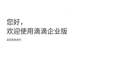 滴滴企业版(企业出行管理工具)