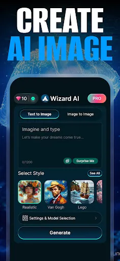 Wizard AI(AIͼ����������)v1.0.9 ��׿��