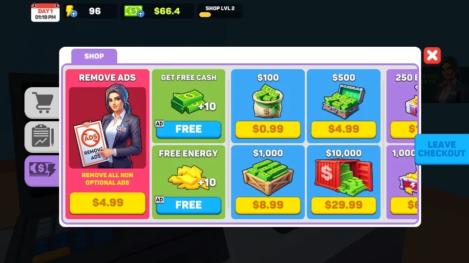 超市商店模拟器免广告中文版 超市商店模拟器免广告中文版