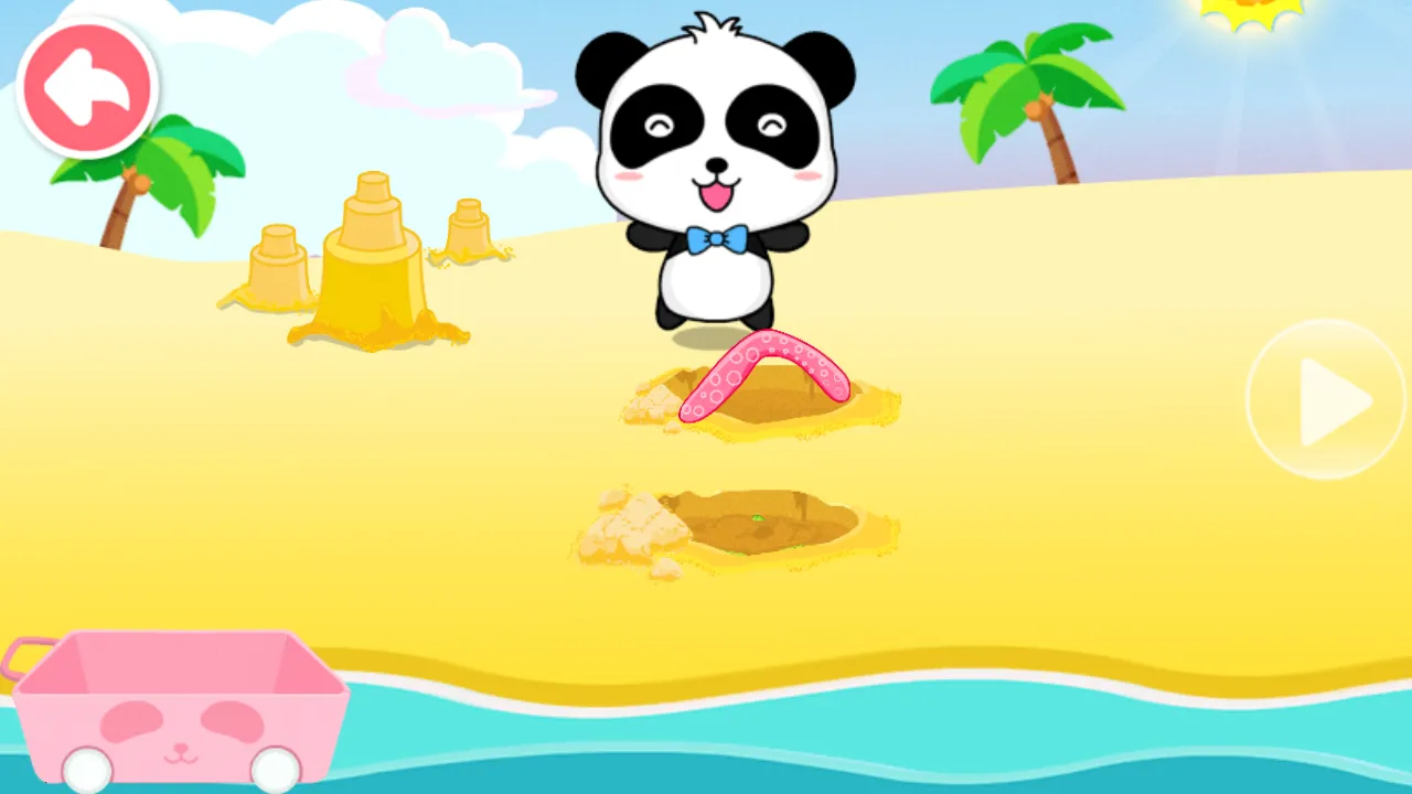 沙滩挖挖乐宝宝巴士(儿童早教游戏)