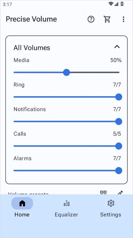 precise volume����