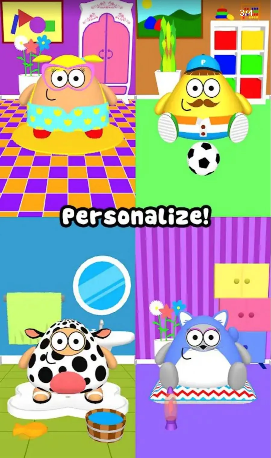 �ҵĳ���3D(Pou����������Ϸ)v1.0.73 �ֻ���